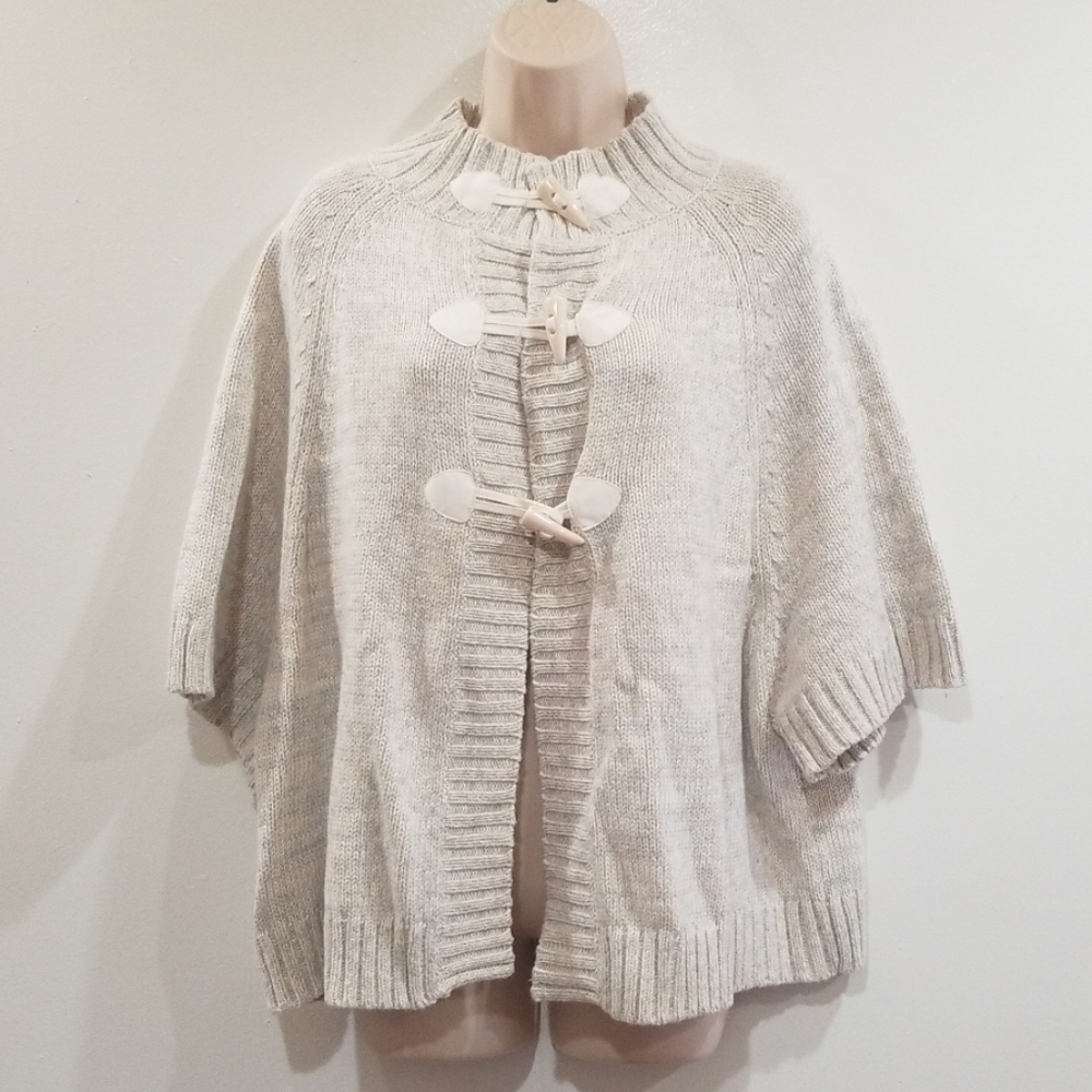 Old navy women's cape sleeved sweater size xl